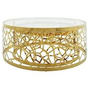 Lacey Gold Nesting Tables Set of 2  alternate image, 6 of 10 images.