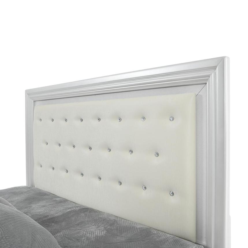 Kaleidoscope White Queen Panel Bed  alternate image, 7 of 11 images.