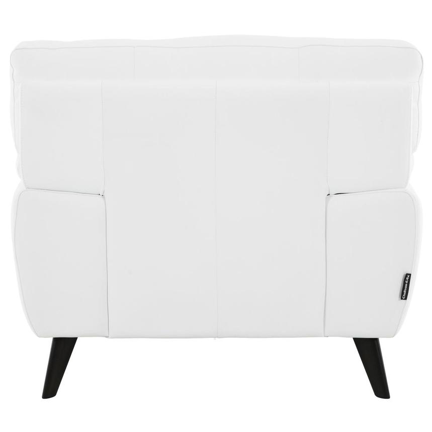Franco White Leather Chair El Dorado Furniture
