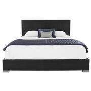Verona Black King Panel Bed  alternate image, 4 of 8 images.