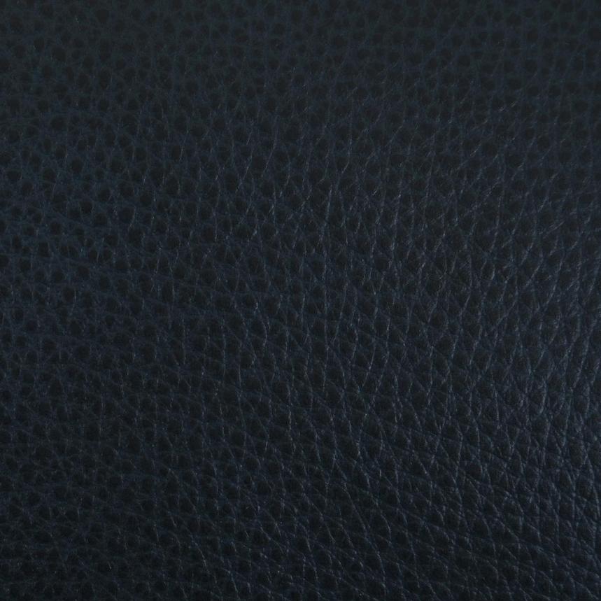 Santiago Blue Leather Power Recliner  alternate image, 11 of 12 images.