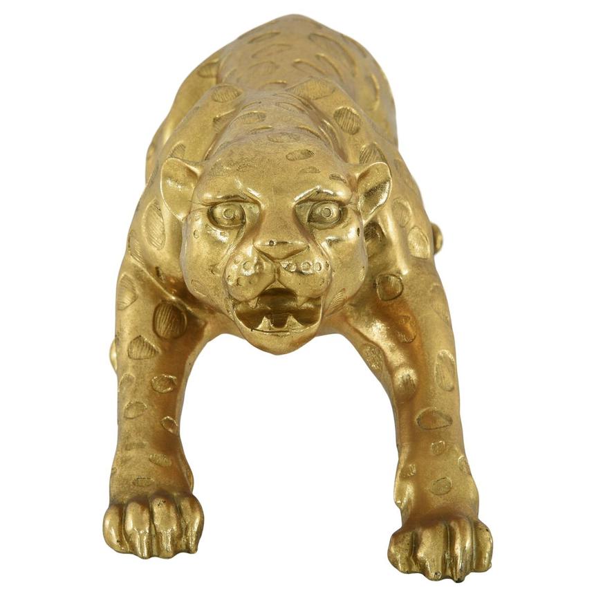 Leopard Gold Sculpture  alternate image, 3 of 9 images.