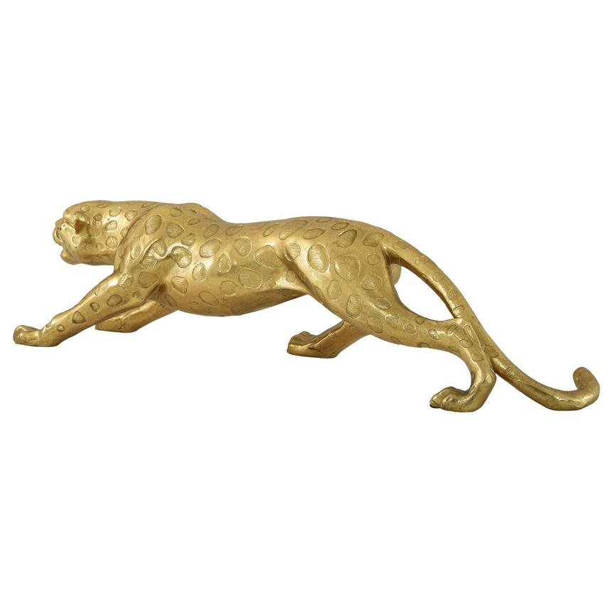 Brass Leopard Statue in Golden Color Rare Metal Crafts Decorative Panther  Sculpture Office Desk Table Décor Weight 1.360 KG Approx. -  Norway