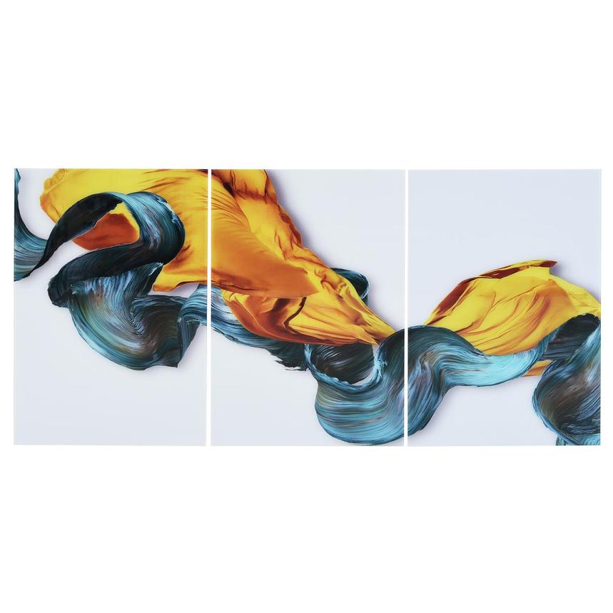 Electric Set of 3 Acrylic Wall Art main image, 1 of 3 images.