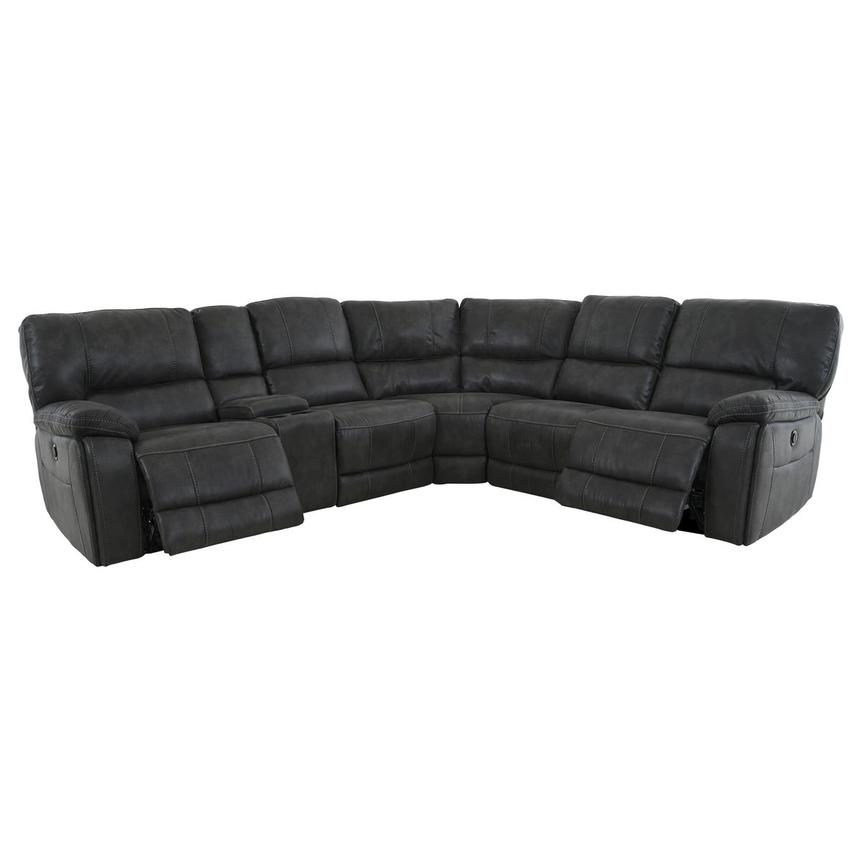 Ralph Power Reclining Sectional with 6PCS/2PWR  alternate image, 2 of 16 images.