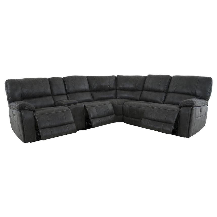 Ralph Power Reclining Sectional with 6PCS/3PWR  alternate image, 2 of 15 images.