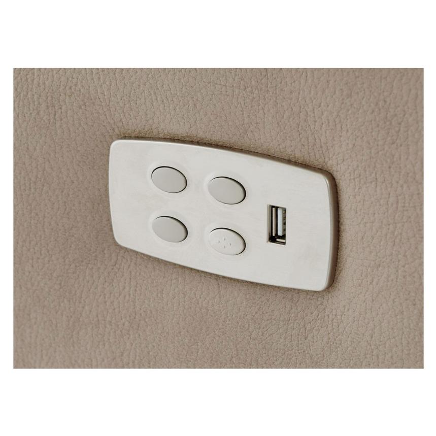 Dan Cream Home Theater Seating with 5PCS/3PWR alternate image, 7 of 8 images.