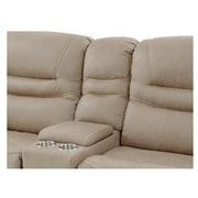 Dan Cream Power Reclining Sectional with 6PCS/2PWR  alternate image, 3 of 9 images.