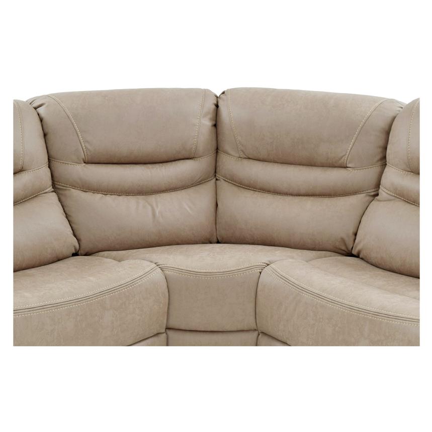 Dan Cream Power Reclining Sectional with 5PCS/3PWR alternate image, 2 of 5 images.