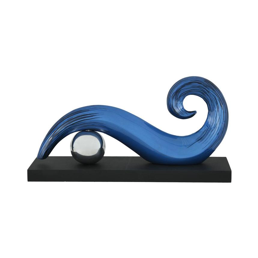 Snail Il Blue Sculpture main image, 1 of 7 images.