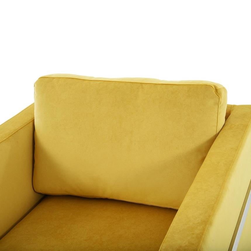 Emma Yellow Accent Chair  alternate image, 5 of 9 images.