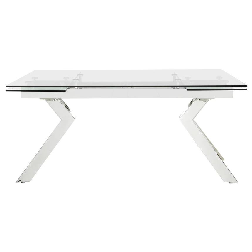 Landon Silver Extendable Dining Table  alternate image, 3 of 10 images.