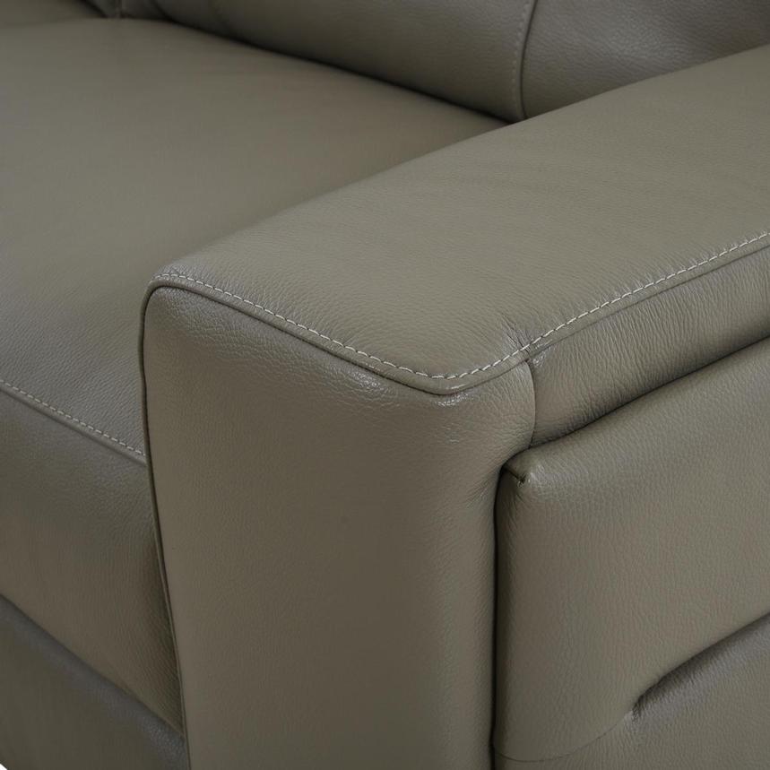 Vincenzo Oversized Leather Sofa  alternate image, 10 of 14 images.
