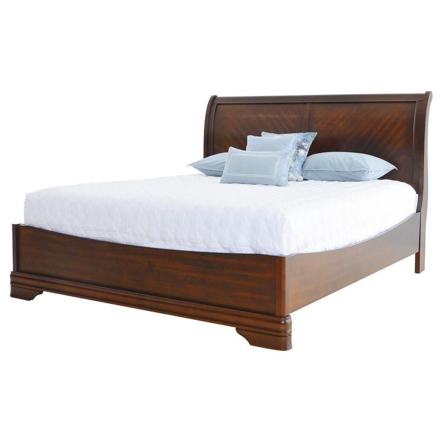 Mateo 4-Piece Queen Sleigh Bedroom Set  alternate image, 2 of 5 images.
