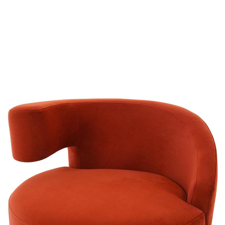 Okru II Orange Accent Chair  alternate image, 5 of 7 images.