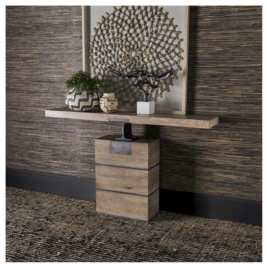 Wooden Bliss Console Table  alternate image, 2 of 8 images.