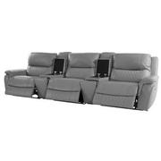 Ivone Home Theater Leather Seating with 5PCS/3PWR  alternate image, 3 of 17 images.