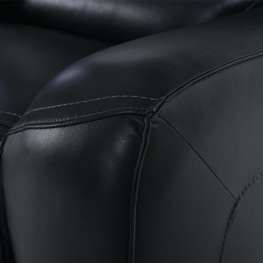 Cosmo II Blueberry Leather Power Reclining Sectional with 6PCS/3PWR  alternate image, 16 of 20 images.
