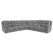 Ivone Leather Power Reclining Sectional with 7PCS/3PWR  main image, 1 of 18 images.