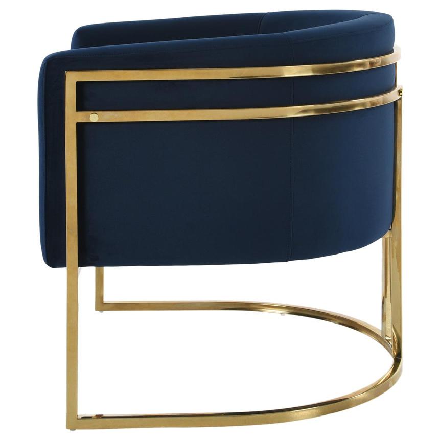 Gatsby Blue Accent Chair  alternate image, 3 of 11 images.