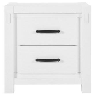 Roca White Nightstand