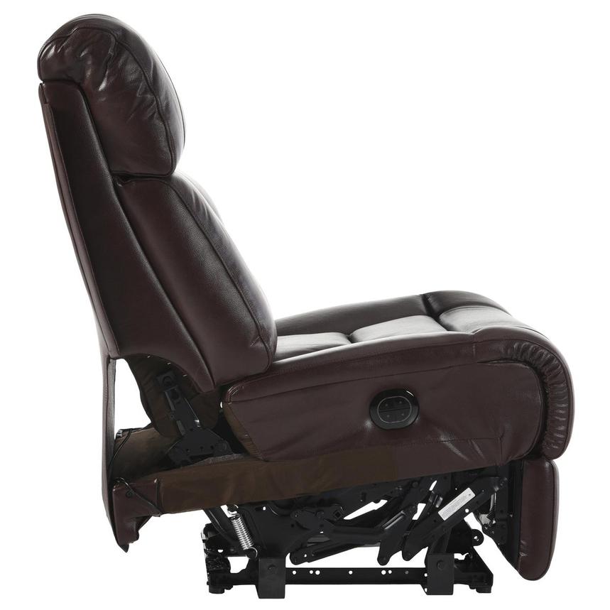 Gio Brown Armless Power Recliner  alternate image, 5 of 5 images.