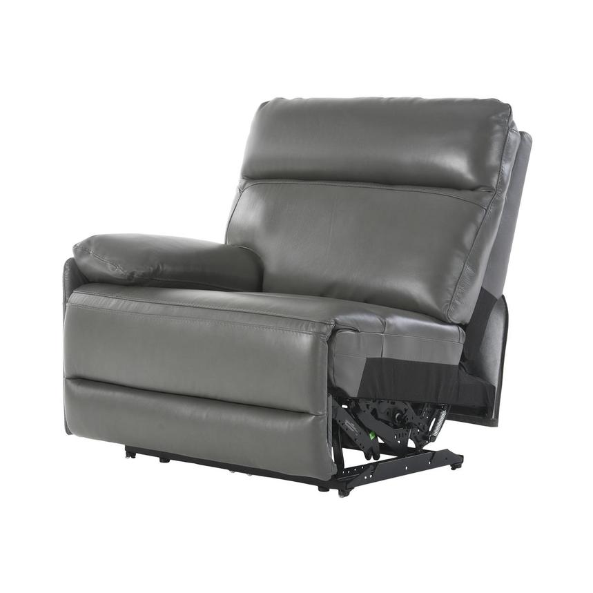 Benz Gray Left Power Recliner alternate image, 2 of 5 images.