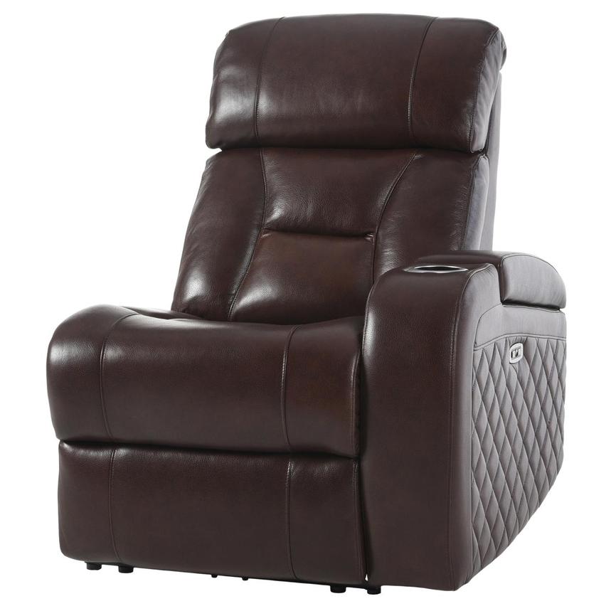 Gio Brown Right Power Recliner  alternate image, 2 of 5 images.