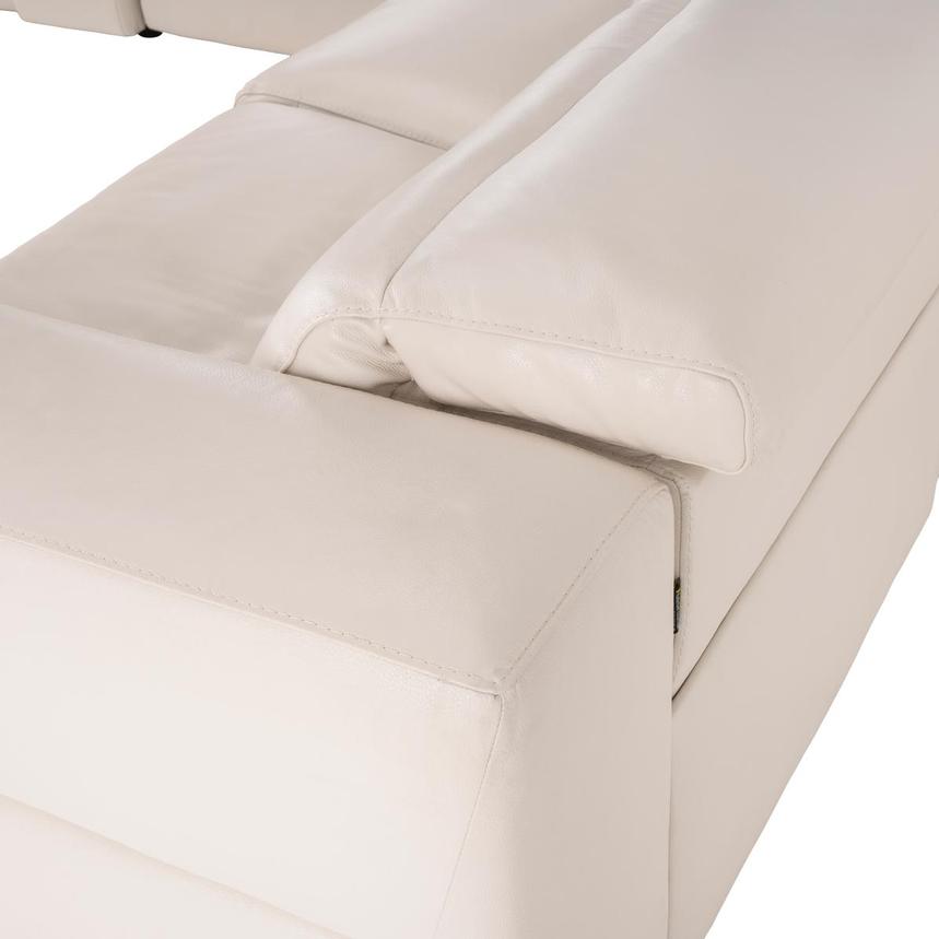 Trevor Leather Corner Sofa with 4PCS/2PWR alternate image, 5 of 11 images.