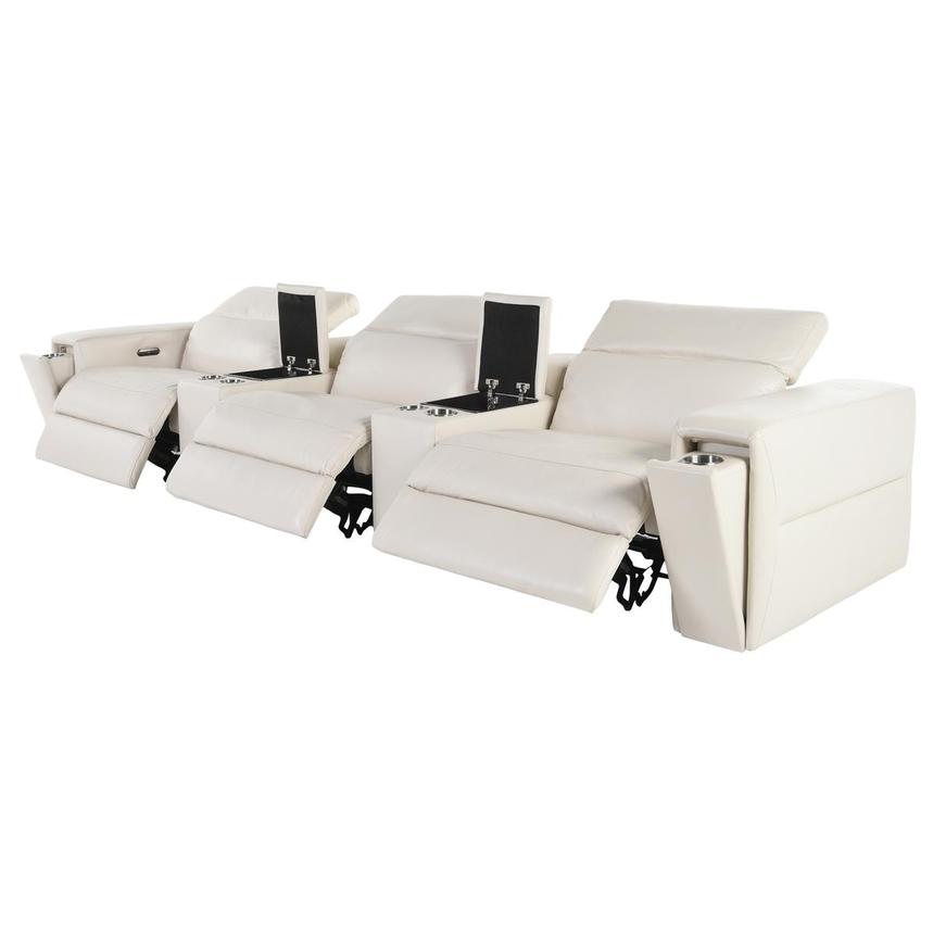 Trevor Home Theater Leather Seating with 5PCS/3PWR  alternate image, 2 of 13 images.