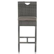 Neilina Gray Bar Stool  alternate image, 4 of 8 images.