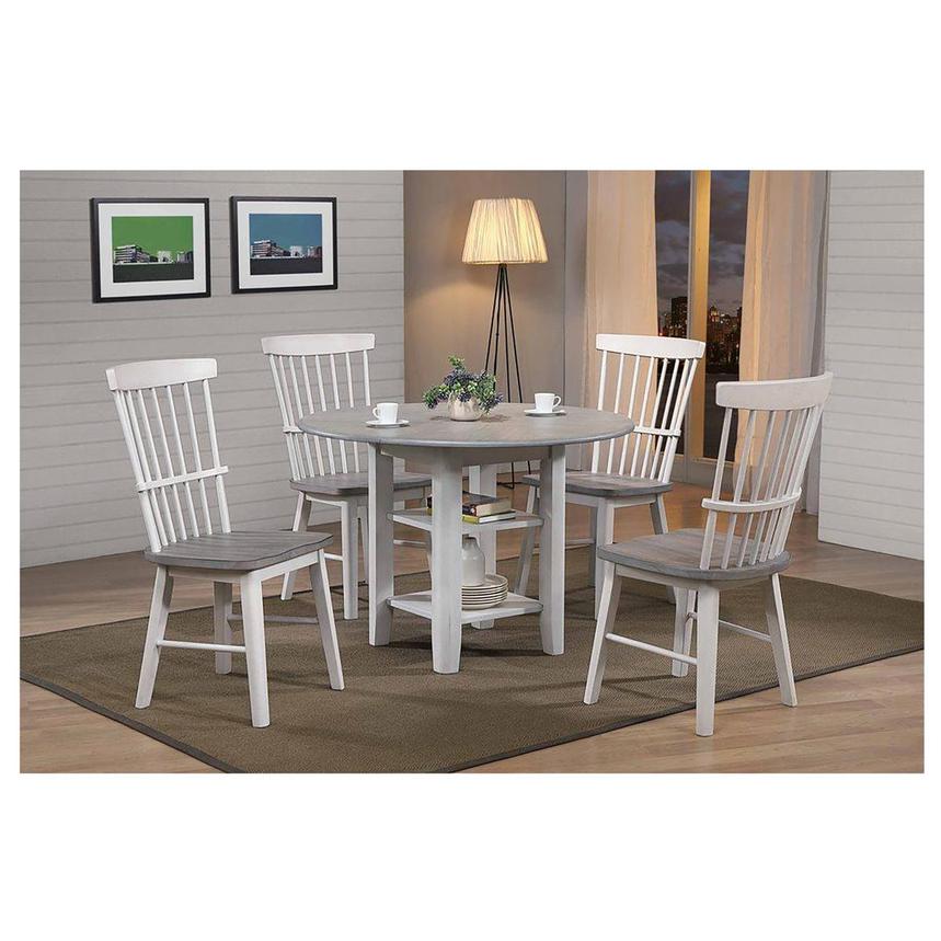 Newmark 5-Piece Round Dining Set  alternate image, 2 of 18 images.
