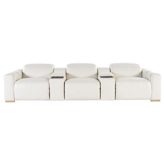 Galak Home Theater Leather Seating with 5PCS/3PWR