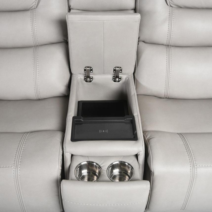 Capriccio Gray Home Theater Seating with 5PCS/3PWR  alternate image, 5 of 14 images.