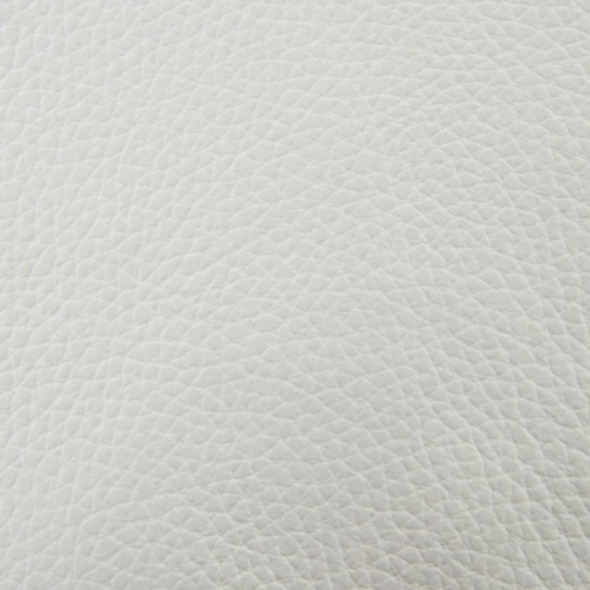 Cute White Leather Accent Chair w/2 Pillows alternate image, 8 of 8 images.