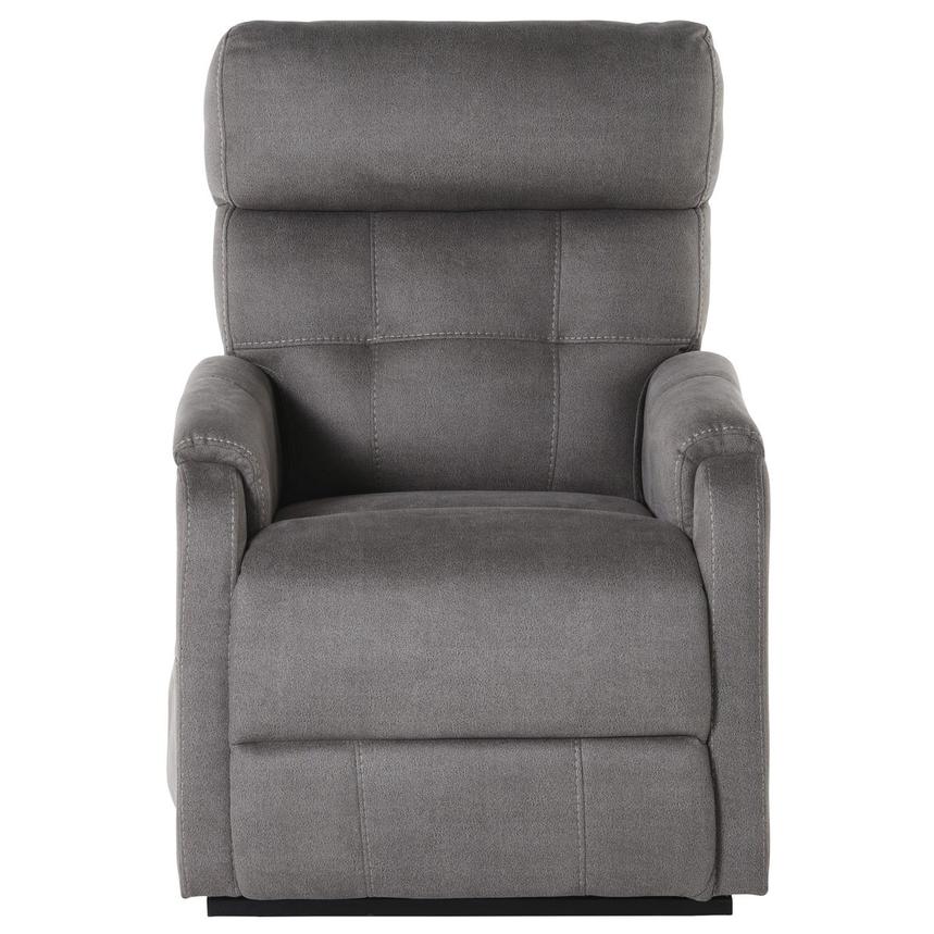 Dove Gray Power Lift Recliner w/Massage & Heat  alternate image, 2 of 8 images.