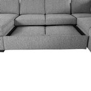 Vivian II Sectional Sleeper Sofa w/Right Chaise  alternate image, 4 of 8 images.
