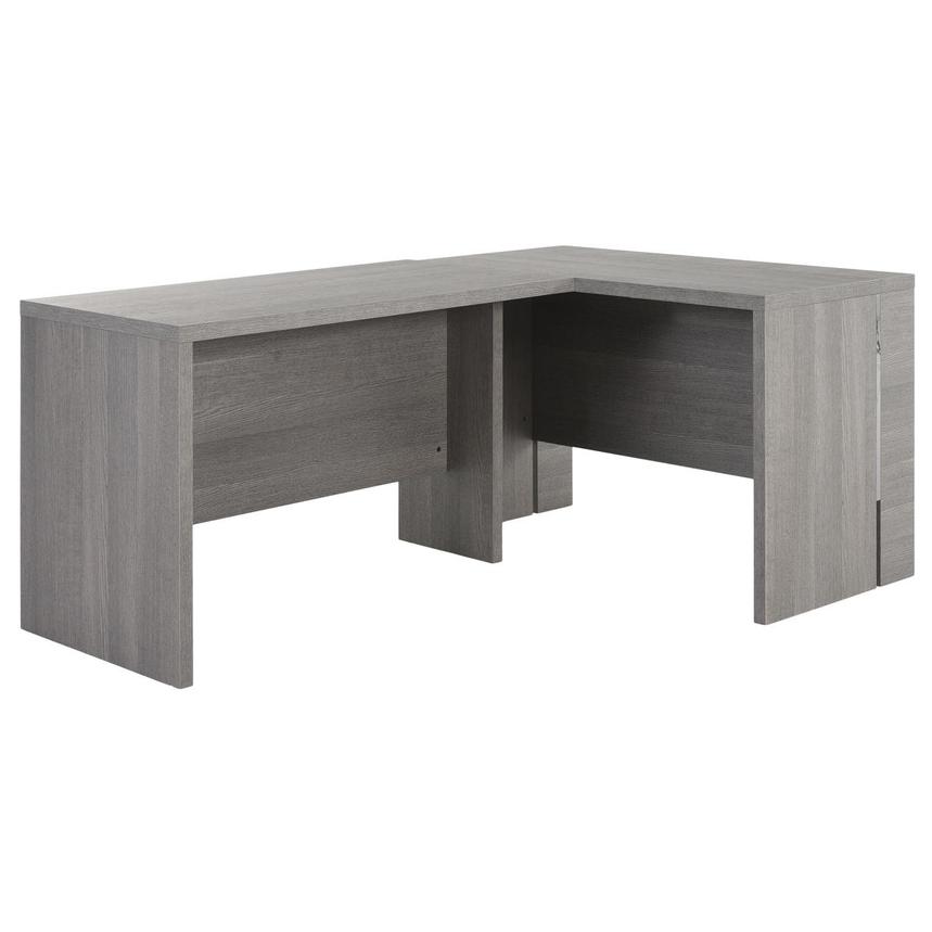 Tivo Gray Small L Shaped Desk