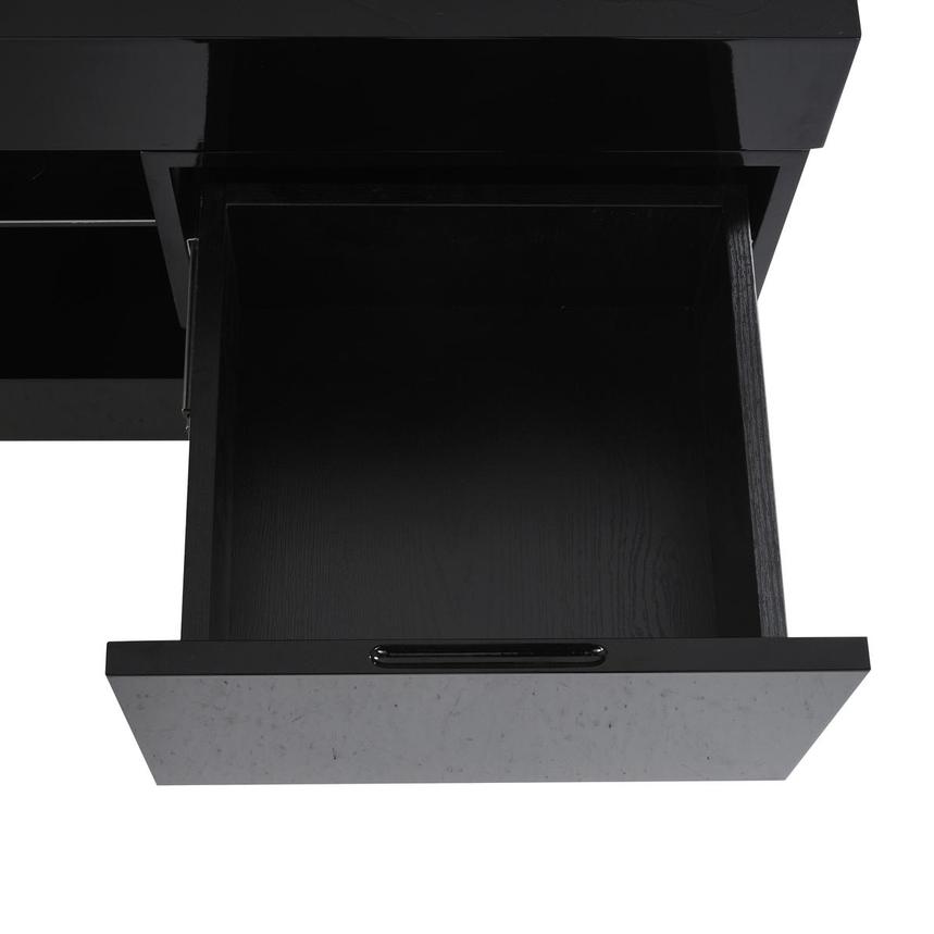 Darius Black Medium TV Stand  alternate image, 4 of 4 images.