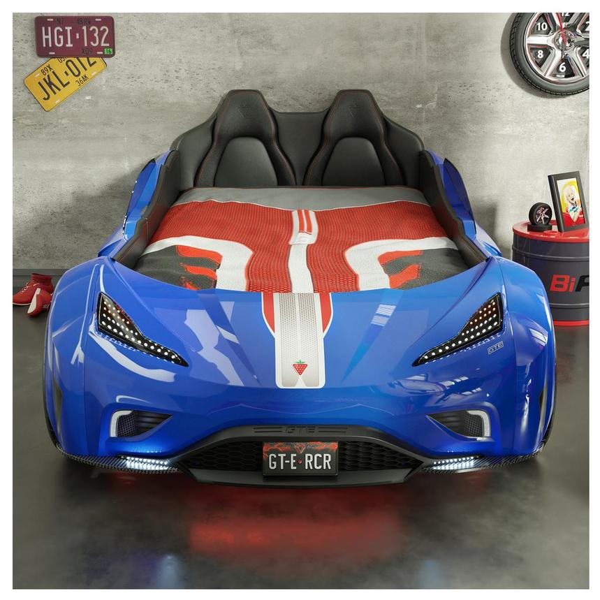 Snow Ev Blue Twin Car Bed El Dorado Furniture