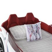 Snow Ev White Twin Car Bed  alternate image, 5 of 7 images.
