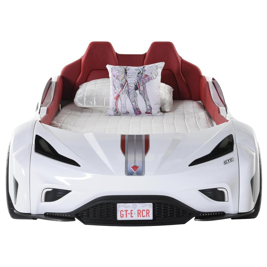 Snow Ev White Twin Car Bed alternate image, 3 of 7 images.