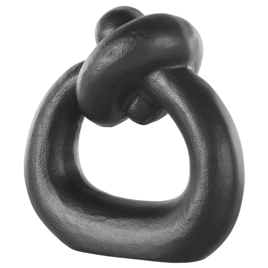 Knot Black Sculpture  alternate image, 2 of 3 images.