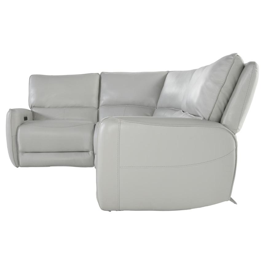 Georgia Leather Power Reclining Sectional with 4PCS/2PWR  alternate image, 3 of 4 images.