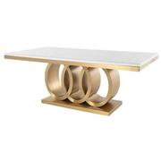 Lillian Gold 5-Piece Dining Set  alternate image, 2 of 9 images.