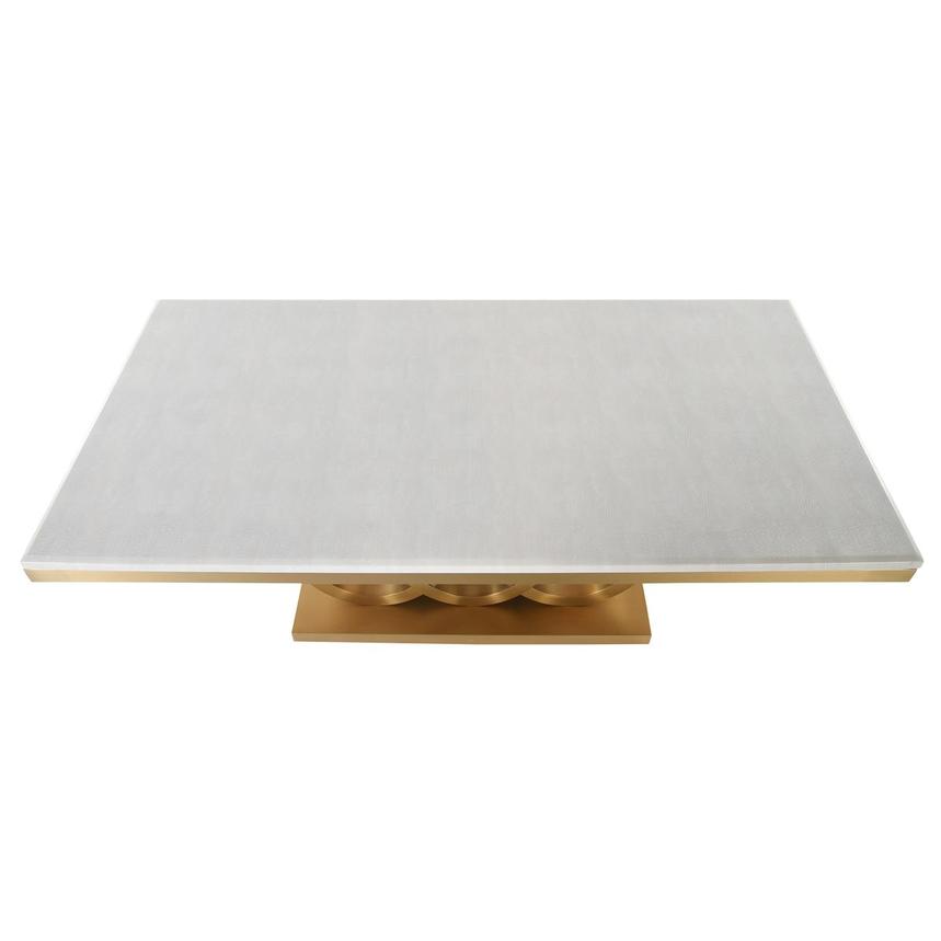 Lillian Gold Rectangular Dining Table  alternate image, 3 of 3 images.