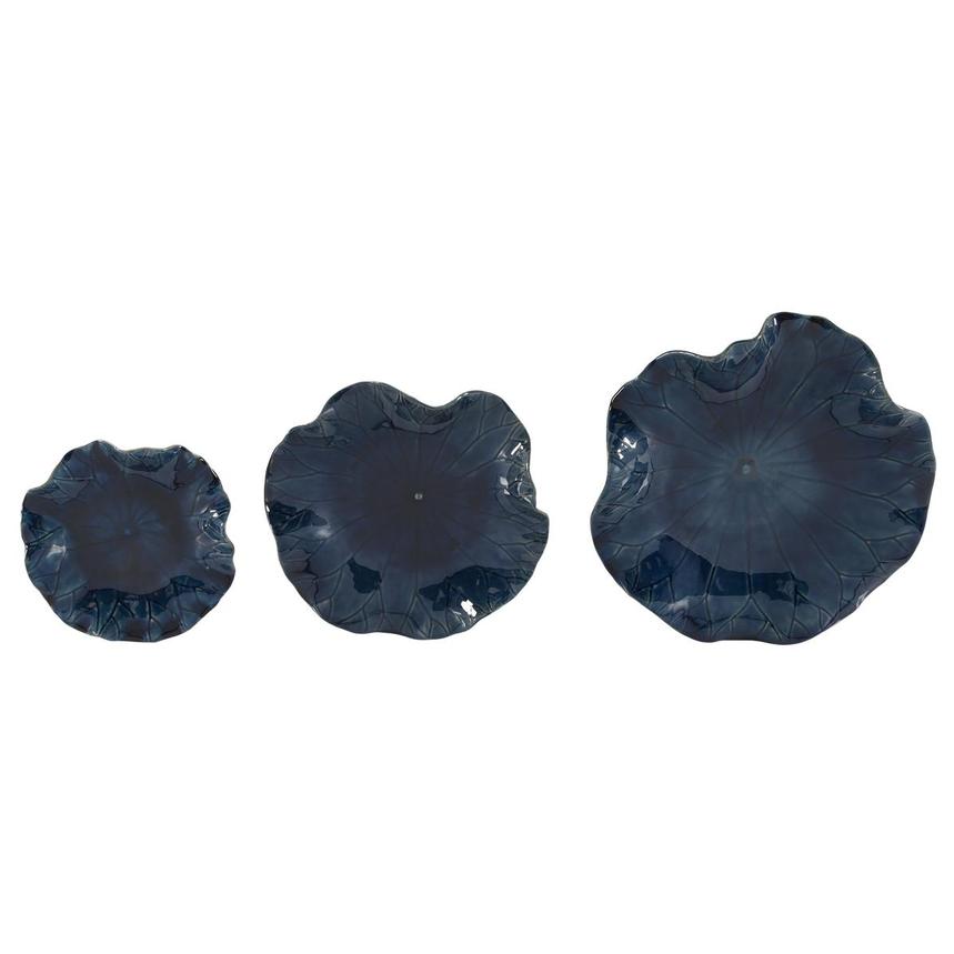 Abella Dark Blue Set of 3 Bowls  main image, 1 of 4 images.