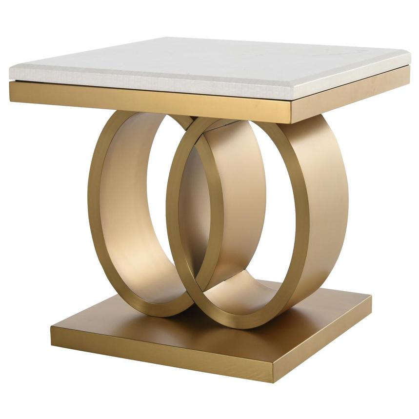 Lillian Gold Side Table main image, 1 of 4 images.