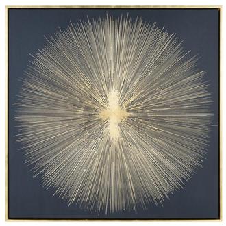 Gold Leaf Wall Art