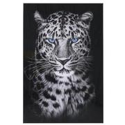 Blue Leopard Acrylic Wall Art  main image, 1 of 3 images.